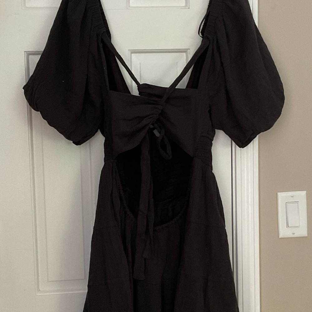 Free People Black High Low Dress - Picture 4 of 9